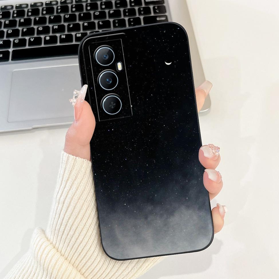 Funda For Realme C65 RMX3910 Back Cover For Realme C65 4G Case Shockproof Luxury Flowers Cute Cartoon Cool Silicone Bumper Coque