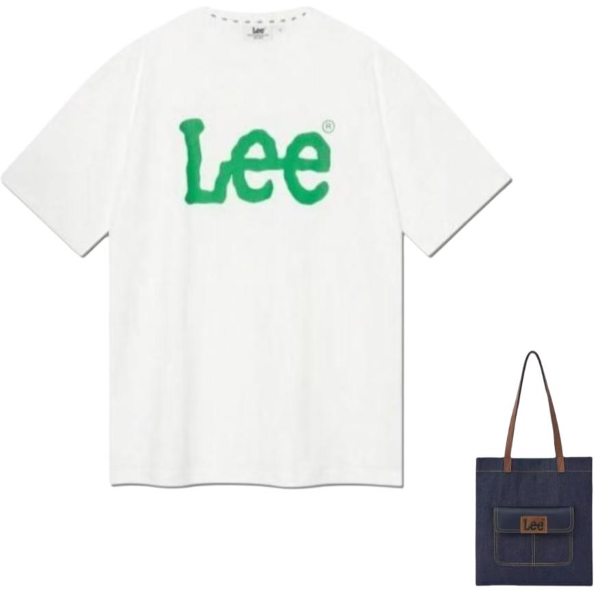Lee T-Shirts Unisex Crew Neck Moderate LE2402ST01GN