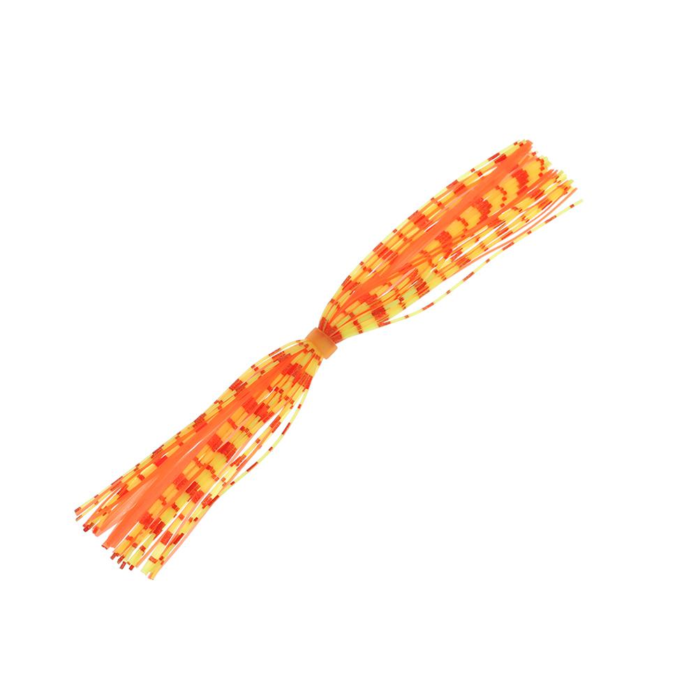 Artificial Spinner Sinking Soft Fishing Lures Beard Silicone Skirts Jig Bait Windless Rubber Squid