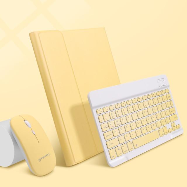 Чехол с Bluetooth-клавиатурой для iPad 10,2 8-го 7-го поколения для iPad Air 4 Case Pro 11 9,7 Air 2 Case Mini 5