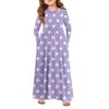 Girls' Maxi Dress - Long Sleeve Pocket Dress