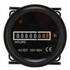 Счетчик моточасов для лодки диаметром 2,4 дюйма, максимальный показатель 99999,99 ч. Высокоточный механический счетчик моточасов для лодок и транспортных средств