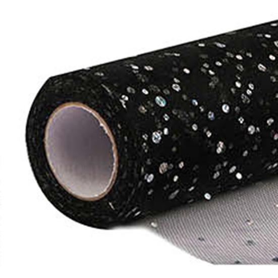 1 рулон блестящей отделочной тюли, рулон без запаха, сетчатая пряжа, украшения для венка, прозрачная лента для помещений