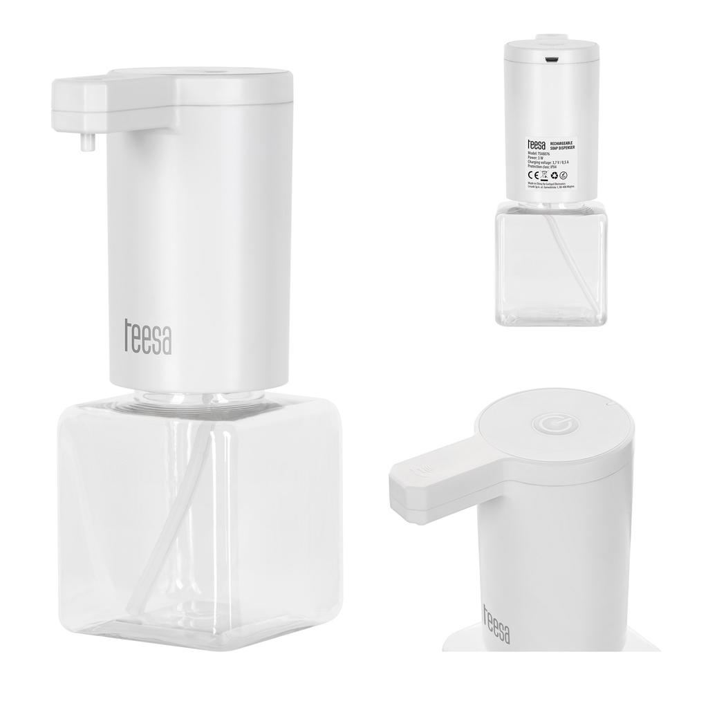 Teesa automatic, battery-operated, touchless foam soap dispenser