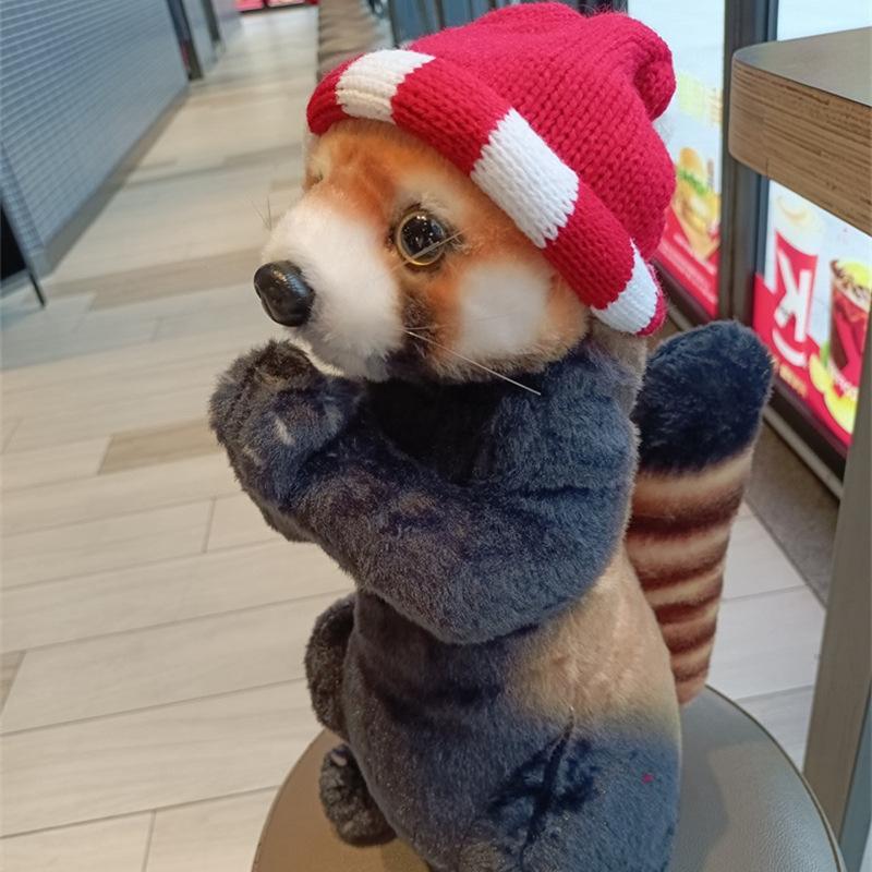 Милые Звоночки Животные-Благословение Енот Выдра Кукла Плюшевая Игрушка Кенгуру в Плаще Кукла Детская Тряпичная Кукла