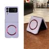 Luxury Liquid PC Magsafe Case for Samsung Galaxy Z Flip 3 4 5G Z Flip4 Zflip4 Zflip3 Z Fold4/3 Magnetic Wireless Charging Shockproof Cover