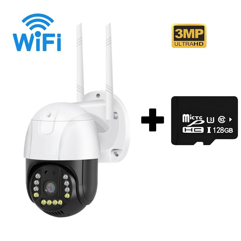 4G/WiFi Сетевая камера - 5 МП HD объектив, Умное ночное видение, Водонепроницаемая и сигнализация, Камера видеонаблюдения