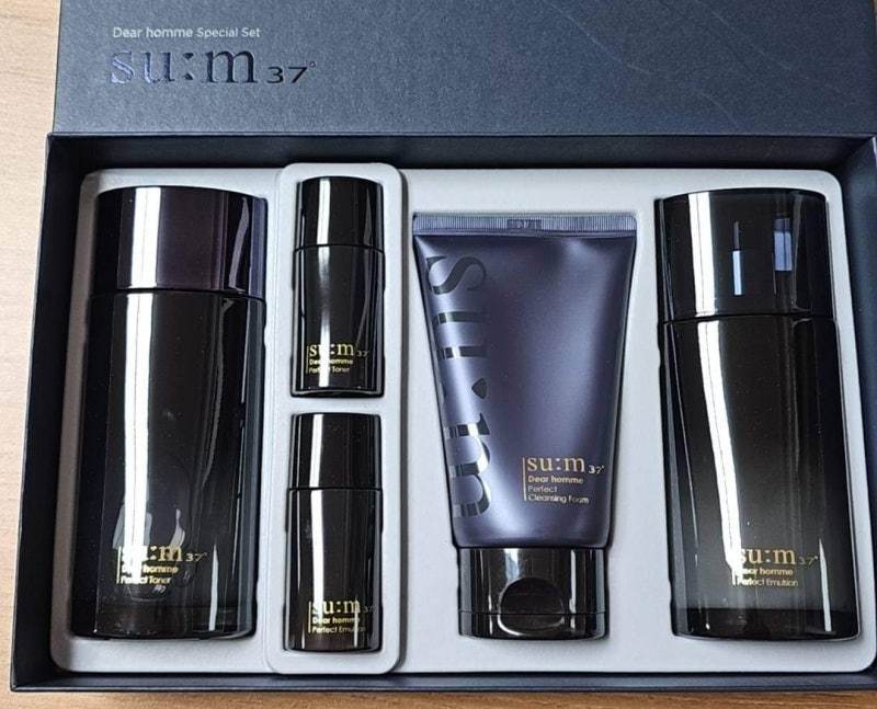 su:m37 SUM37 Dear Homme Идеальный Специальный Набор 5 предметов / Омолаживающий, Увлажняющий, Корейская Косметика, Kbeauty