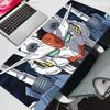 Коврик для мыши Mobile Suit Gundam Профессиональный для киберспортивных игр скорость пк Игровой Резиновый для клавиатуры ноутбука настольный коврик для мыши