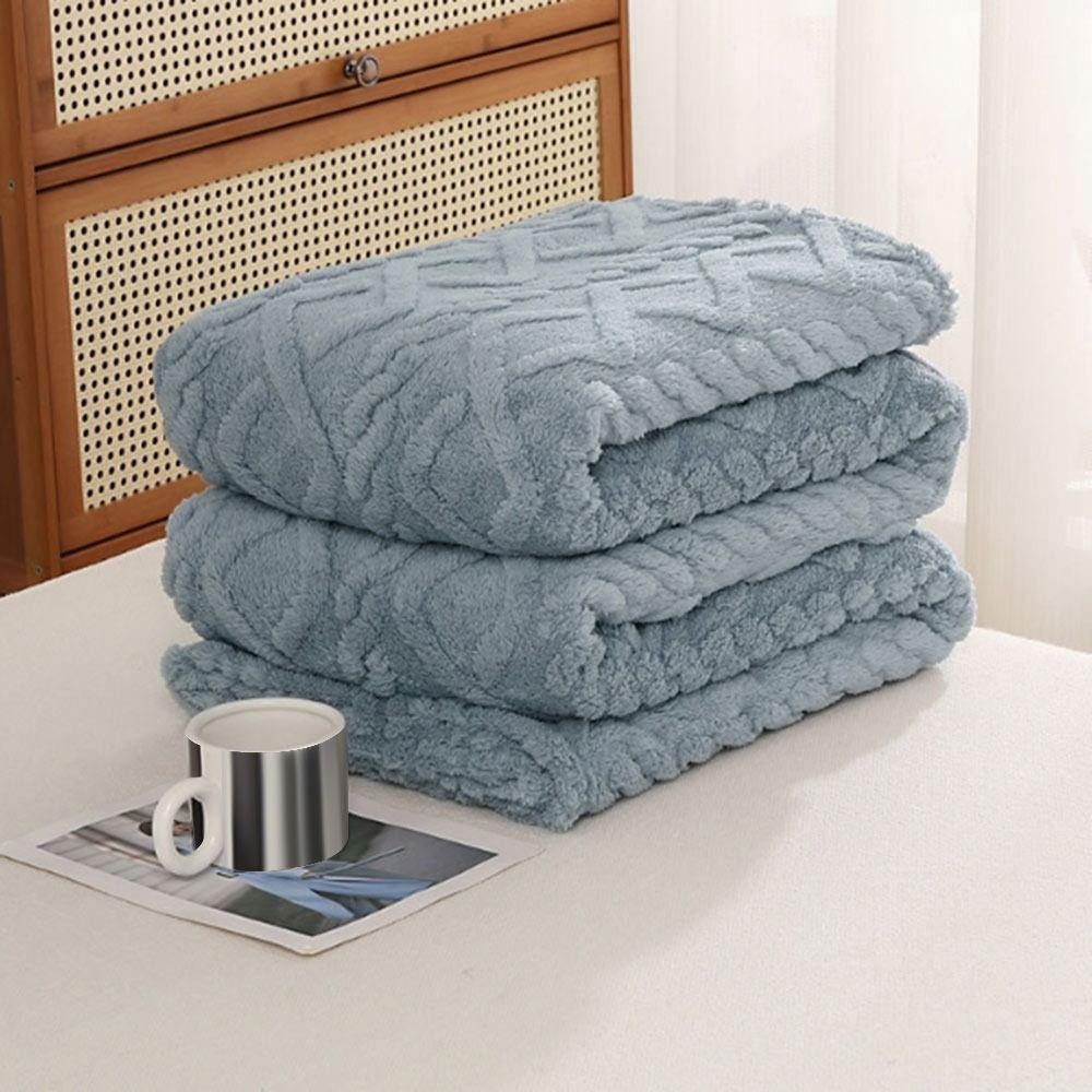 Стирка в машине Плед для дивана Фланелевый флис Плед для кровати Современный плед Гостиная