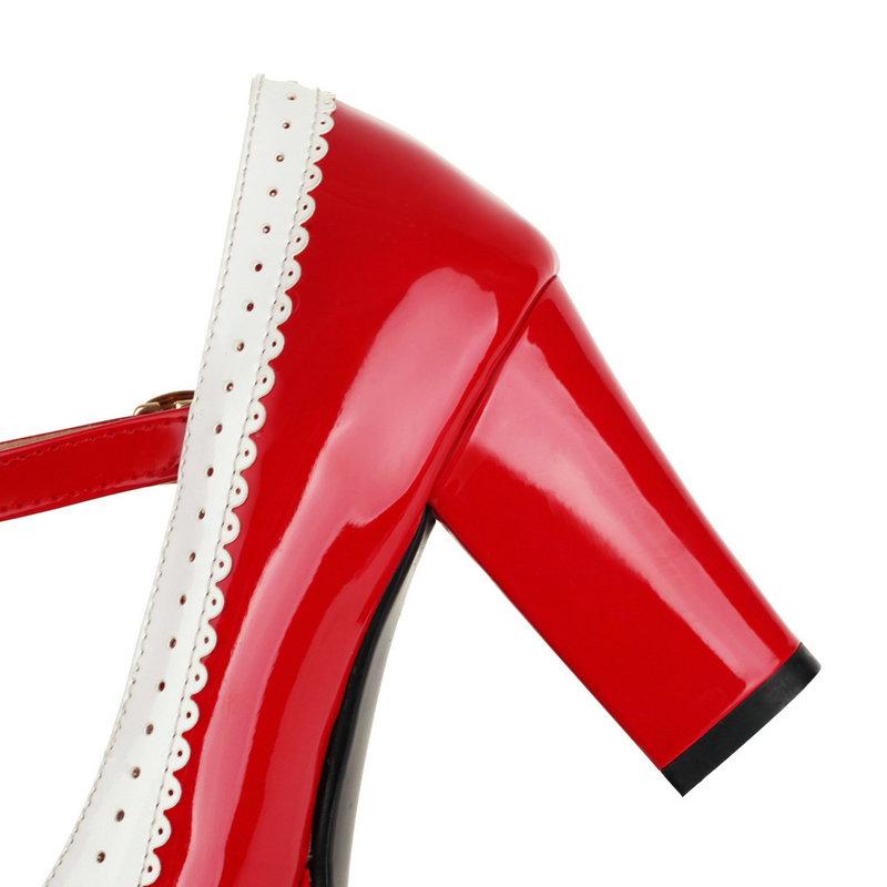 Желтые, фиолетовые, мятно-зеленые, с круглым закрытым носком, осенние женские туфли, туфли-лодочки на платформе с галстуком-бабочкой, женское платье в стиле Лолиты, вечерние туфли Мэри Джейн на каблуках, большой размер 45-46