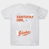 T Shirt Women Kentucky Idaho Harajuku Print Kawaii Tshirt Summer Short Sleeve Female T-Shirt Top Tee