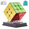 Cyclone Boys Metallic 3x3 Cube (Magnetic) [Includes Japanese Strategy Guide & Pouch/Authentic] for Competitions