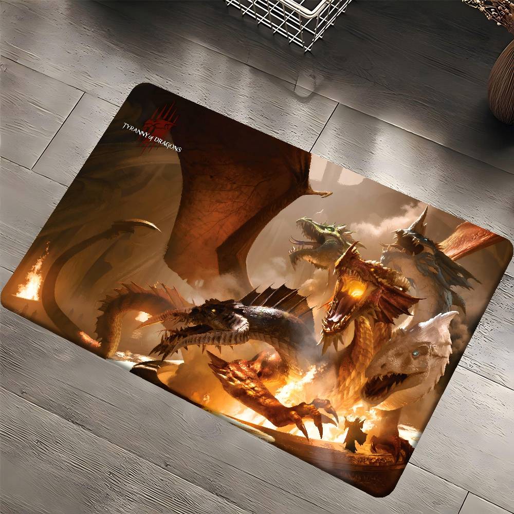 Dungeons And Dragons Entrance Door Mat Nordic Style Home Doormat Bathroom-Toilet Mats Bedroom Hotel Decor Mat
