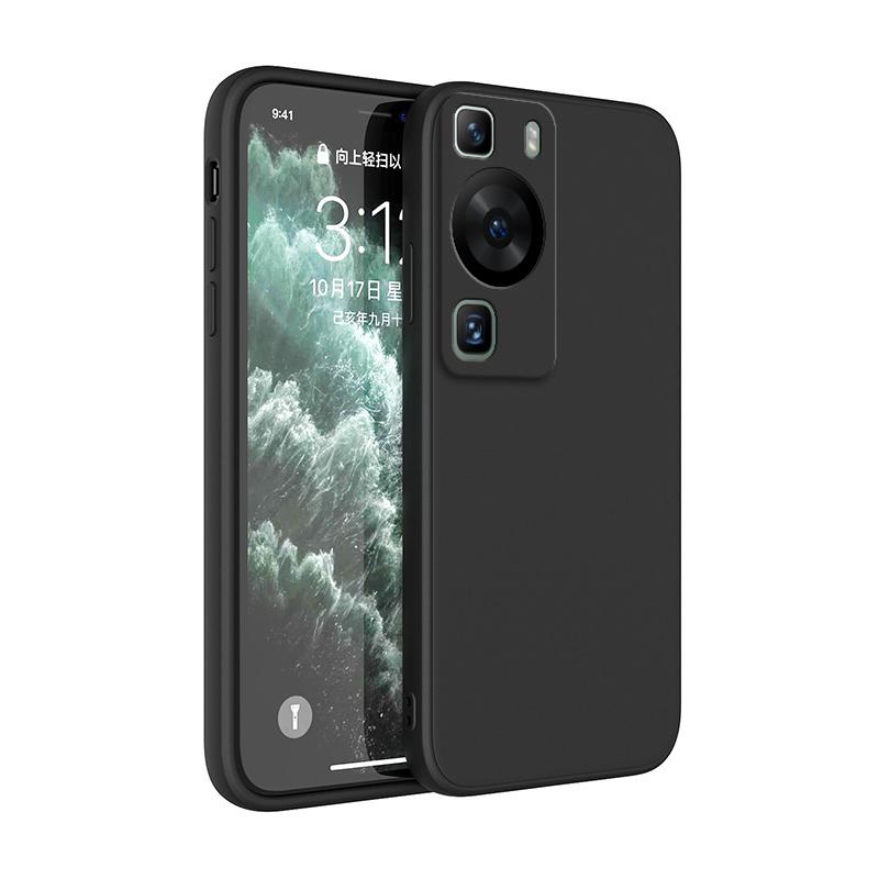 Оригинальный чехол для телефона с защитой объектива для Huawei P60 Pro P60Pro Ударопрочный Funda Квадратный Жидкий Силикон Мягкая Базовая Задняя Крышка Capa