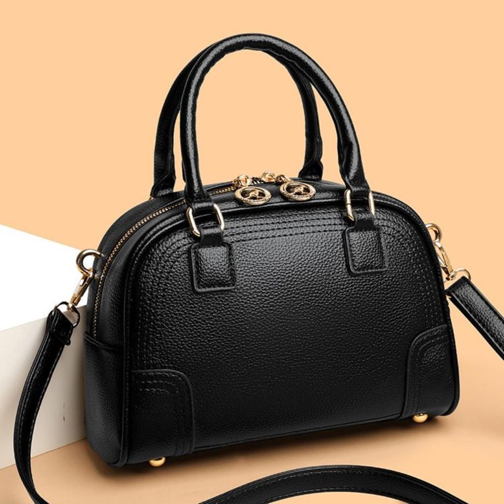 Shoulder Bag Women Faux leather Detachable Strap Daily Casual