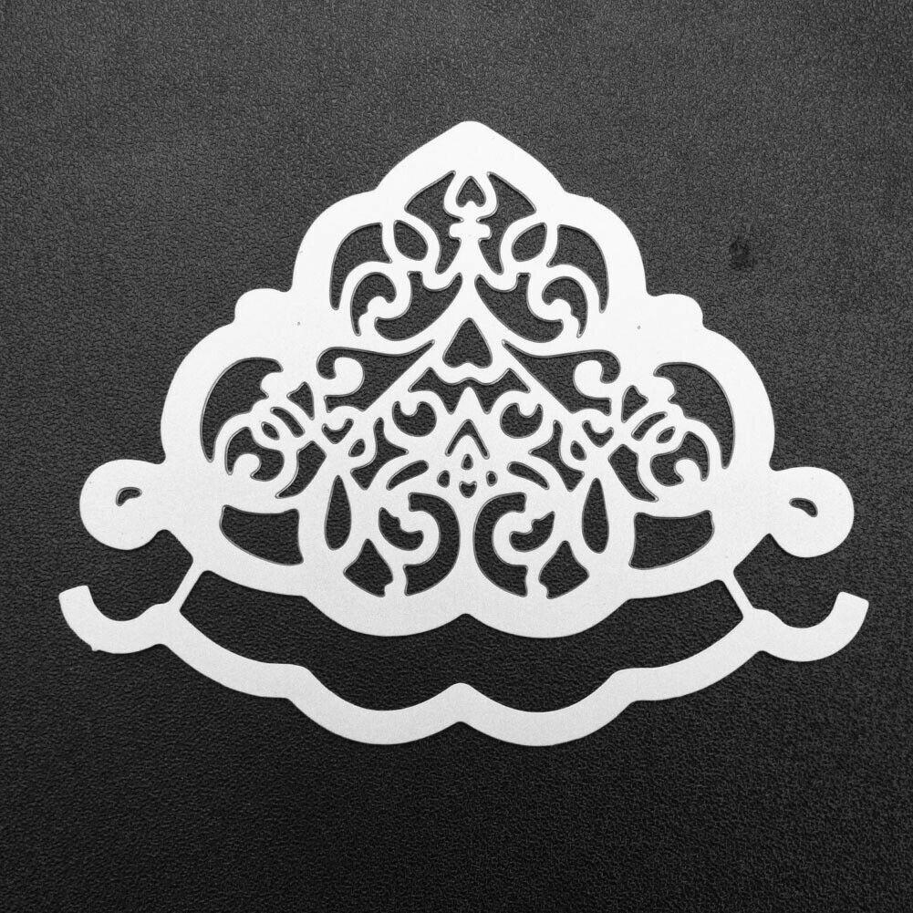 Цветок Сердце Стрелка Кружева Трафареты Металлический Трафарет DIY Скрапбукинг Альбом Бумажная Карта Тиснение Ремесло Высечки Рамка