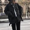 Ковбойская куртка для женщин весна осень студенческая свободная черная универсальная джинсовая куртка короткий топ для женщин