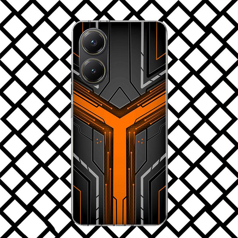 Креативный mecha чехол для телефона Hacker для Xiaomi Poco F7 Ultra X7 X6 X5 Pro X4 Gt M8 M7 Redmi 15 15C 13 13C 12 12C Мягкий чехол Fundas