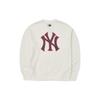 MLB Fw22 Свитшот с принтом логотипа с круглым вырезом, длинный рукав, винтажный спортивный свитшот, унисекс, Off-White 3AMTB0626-50IVS