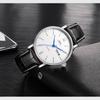 Beijing Classic Series Date and Day Watch 40mm Leather Man Watch Men Mechanical Automatic Skeleton Business Stainless Steel