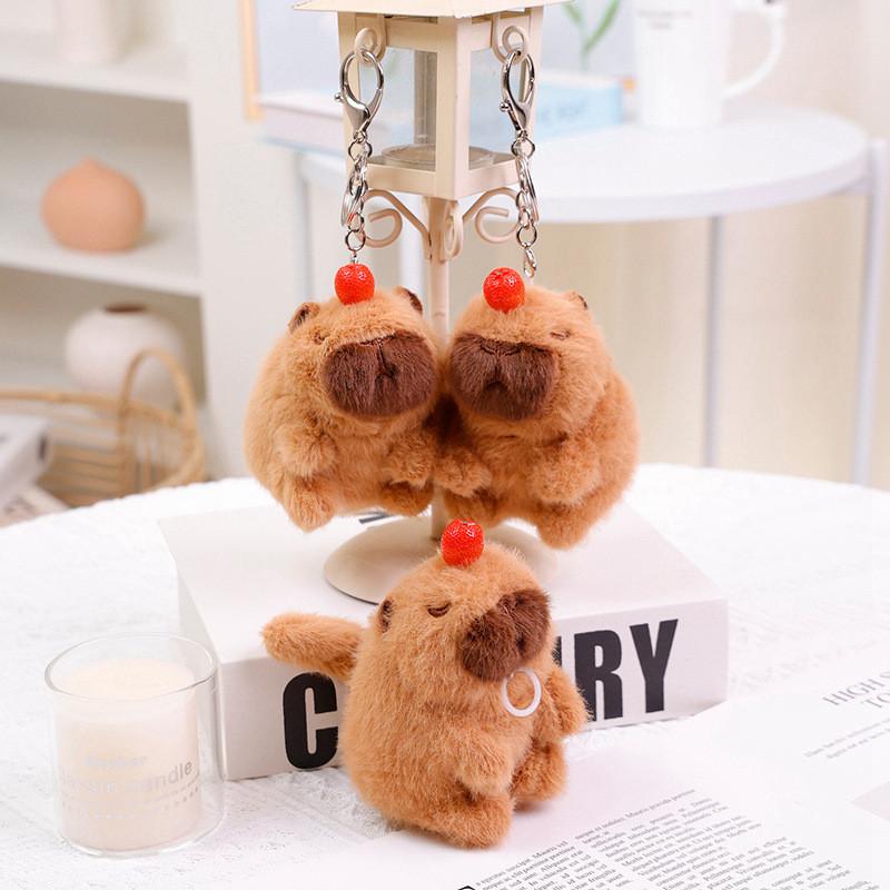 Plush Entertaining Capybara Toy With Ideal For Children Gift And Decoration Room