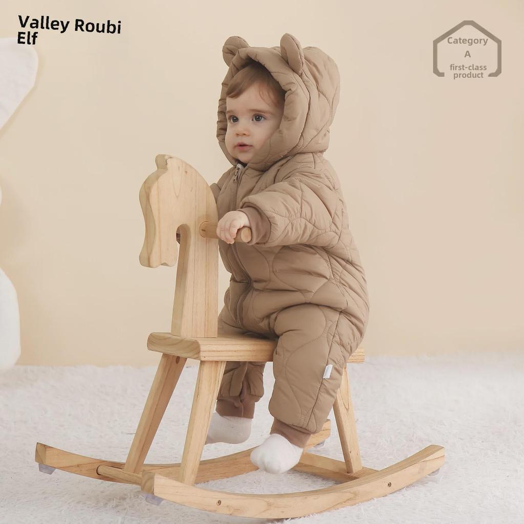 Индивидуальные стеганые детские комбинезоны из хлопка на осень/зиму