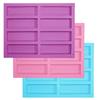 Rectangle Silicone Candy Mold DIY Silicone Ice Cube Tray Granola Bar Pan  for Baking Energy Bars