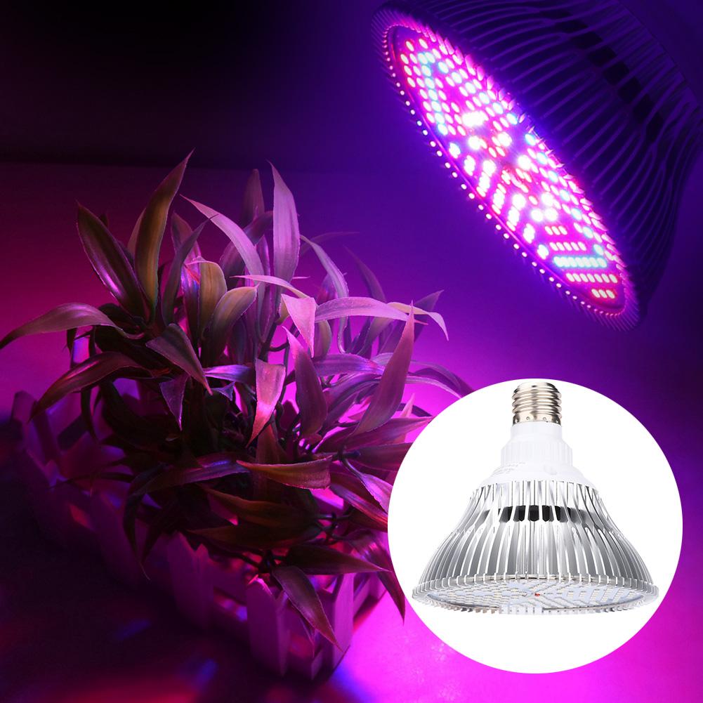 Светодиодная лампа полного спектра 150LED 100W E27 для выращивания растений, для тепличных растений, для роста цветов, 85 265В