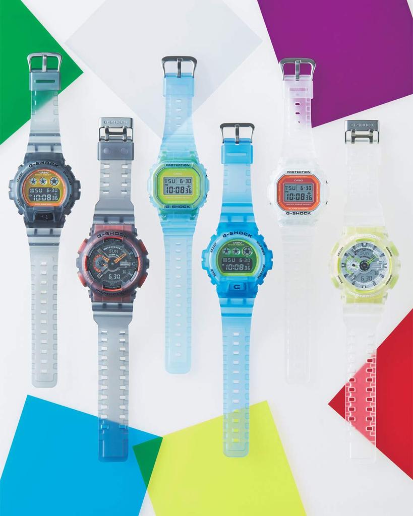 Часы серии Color Skeleton [Casio] G-Shock [] DW-5600LS-7JF Мужские