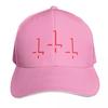 Inverted Cross Shadows  Red Baseball Cap Luxury Hat sun hat New In The Hat Designer Caps Unisex Womens
