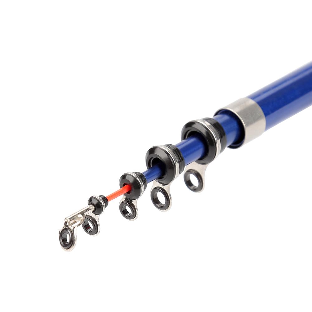 Мини Телескопическое Удилище из Стекловолокна Сверхлегкое Кастинговое Рок Морское (1.8м)