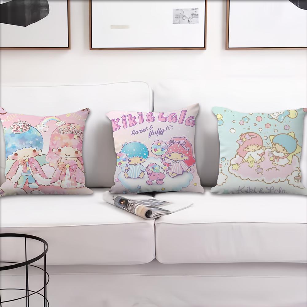 L- Little Twin Stars Наволочка Для Печати Подушки Декора Дивана Дома Машины Комнаты Кофейни Офиса Нордическая Простота