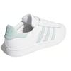 Adidas Superstar 'White/Ash Green/Silver Metallic' Sneakers Women's Sneakers B41509