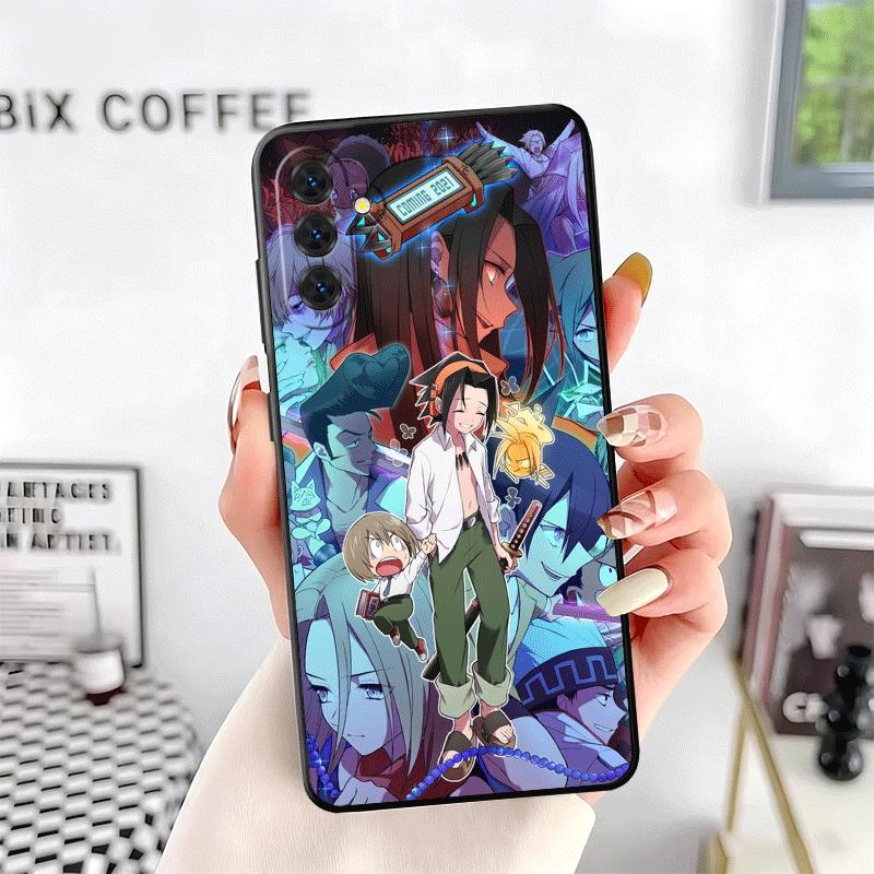 Аниме Шаман Кинг Мягкий чехол для телефона для Samsung A17 A37 A57 A16 A26 A36 A56 A15 A25 A35 A55 A14 A24 A34 A54 A13 A23 A33 A53 A52 A1