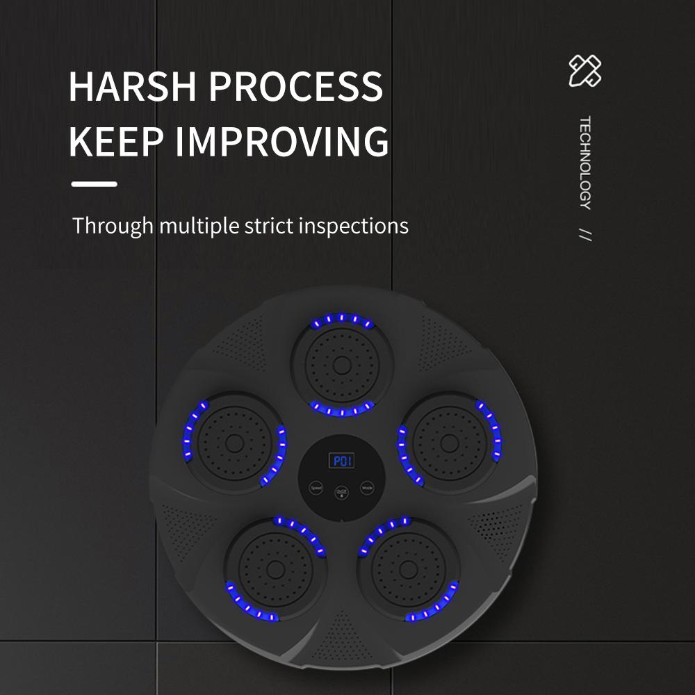 Smart Music Boxing Machine Digital Boxing Response Target Beat Rhythm Wall Target Hanging Smart Sandbag Training Equipment