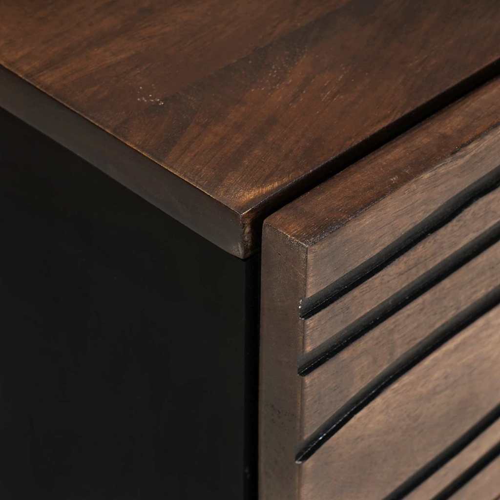 Nightstand Walnut 50 x 33 x 62 cm Particleboard