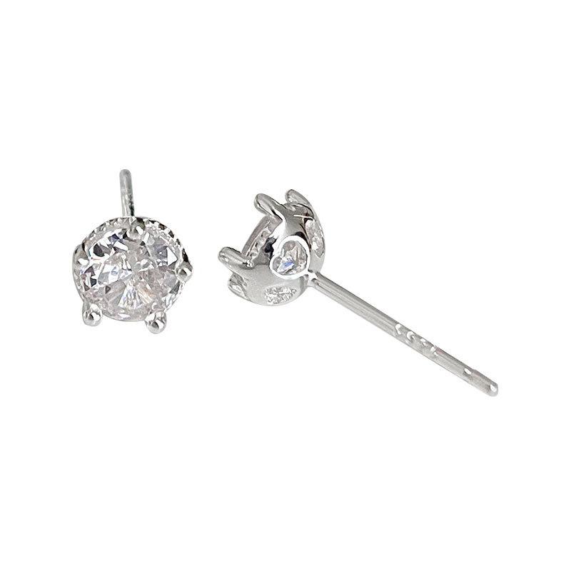 Серьги Super Flash Drill, серьги Gentle Wind с пятью когтями, милые, маленькие, базовые серьги