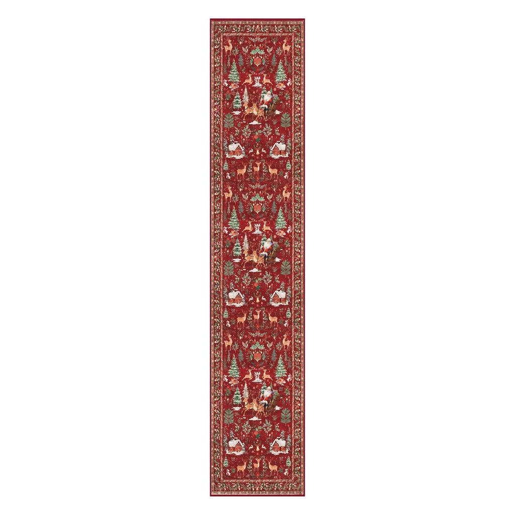 Christmas Decoration Floor Mats For Living Room Corridors, Dirt-resistant And Wear-resistant Carpets