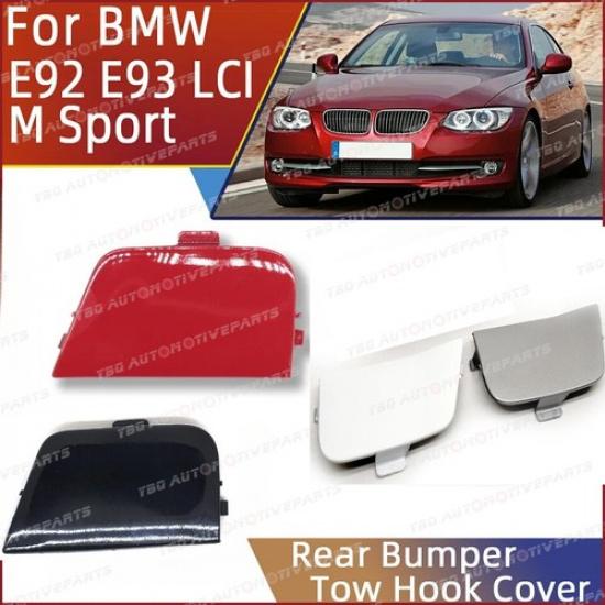PAINTED Rear Bumper TOW Hook Eye Cover for BMW E92 E93 LCI M-Sport 2010-2013