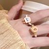 Милое мультяшное кольцо с жемчугом в виде кошачьего когтя - уникальный, милый дизайн для женщин, регулируемый аксессуар для указательного пальца