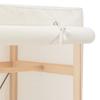 White Wardrobe 79 x 40 x 170 cm Fabric