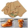 Transparent Acrylic Template Mini Shoes Boots Mold DIY Leather Pattern Stencil