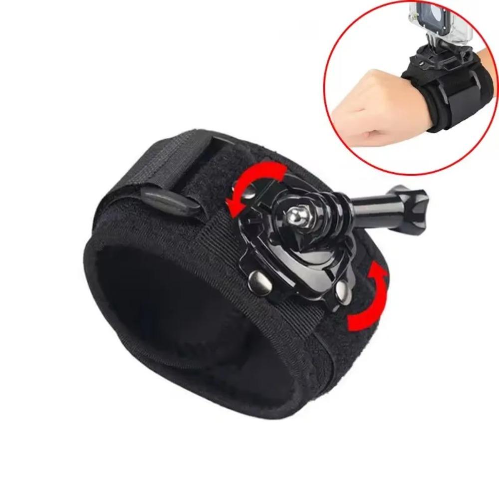 360 Degree Rotatable Hand Glove Wrist Strap for GoPro Hero13 12 11 10 9 DJI Action5 Pro 4 Outdoor Sports Camera Accessories