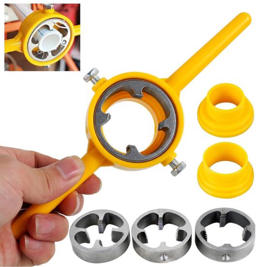 Набор сантехнических инструментов для резьбонарезного станка для труб с Т-образной ручкой и широким применением