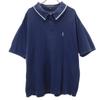 Made In Japan Short Sleeve Polo Shirt 6 Navy Fawn Men's Used