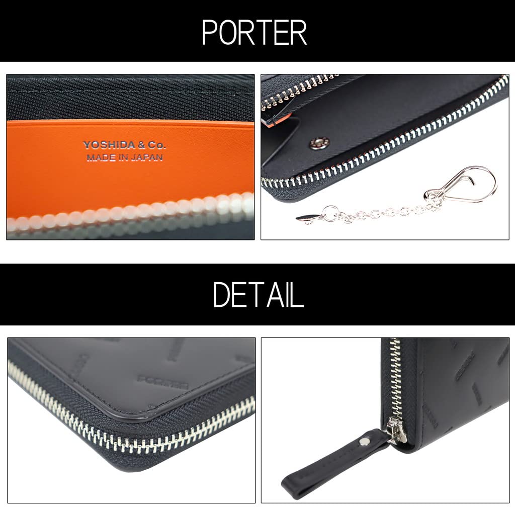 Porter ENCHASE КОШЕЛЕК ДЛЯ КАРТ С МОНЕТАМИ Кошелек для карт с монетами [Porter] & & 007-02285 Черный/10