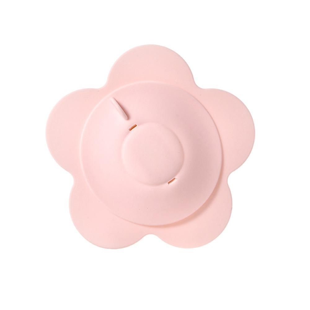 Flower Shaped Silicone Sink Stopper Press-to-Seal Sink Drain Cover Drain Plug Drain Accessories