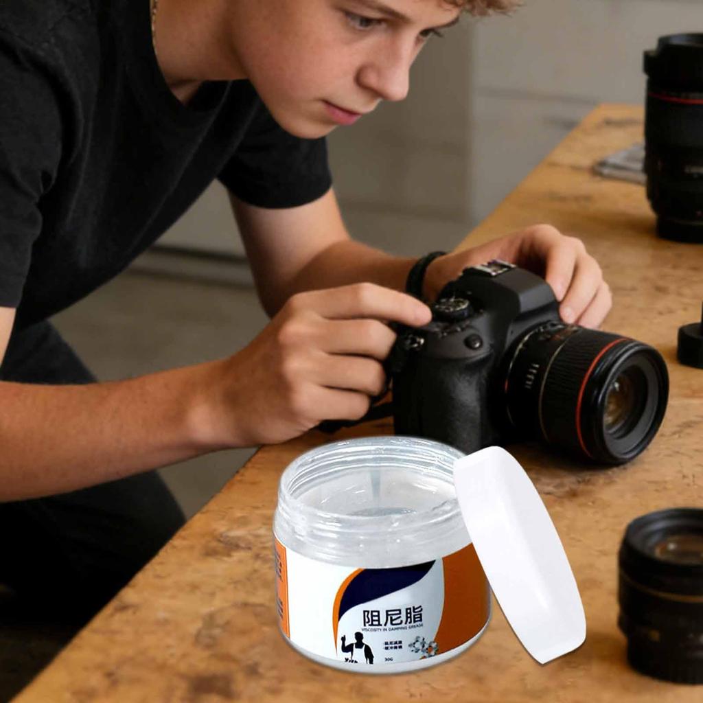Damping Grease 30g Optical Instruments Repair Lube Low-Viscosity Lubricant For Camera Shutter Mechanism Maintenance Machine Care