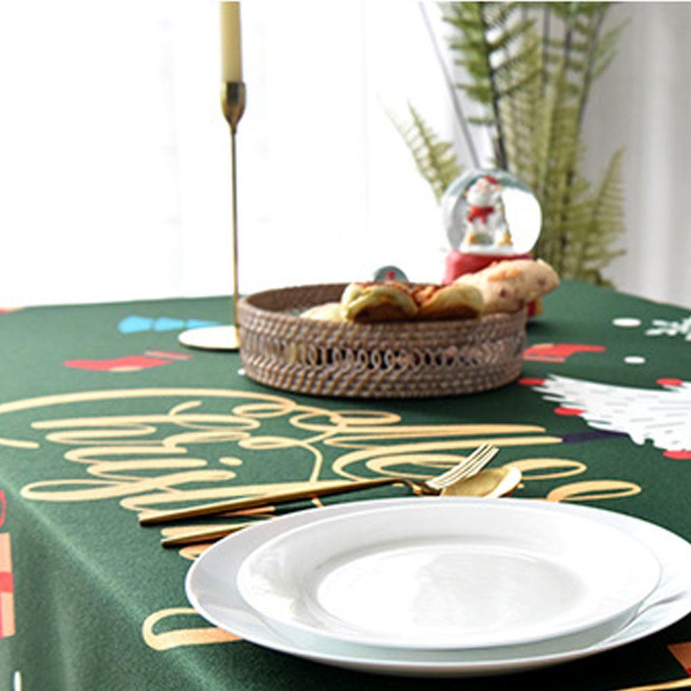 Soft Party Christmas Tree for Table Table Cover Tablecloth Dining Tablecloths Christmas Decorations
